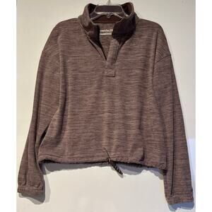 Avalanche Outdoor Supply Company  Medium Pullover 1/4 Zip Soft Sweatshirt hiking
